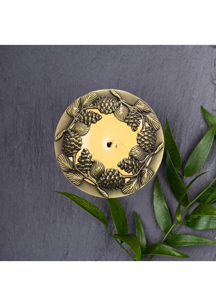 Baosity Vintage Stil Mum Kapağı 3.2 '' Topper Hızlandırın Erime Yanık Üstü Gölge Bakır (Yurt Dışından)