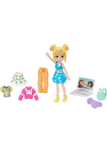 Polly Pocket ve Moda Aksesuarları Seti - GDM01-GNG73