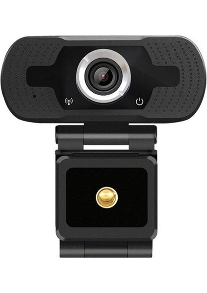 HD-F18 Mikrofonlu 1080P Çok Fonksiyonlu Hd Webcam -Siyah (Yurt Dışından)