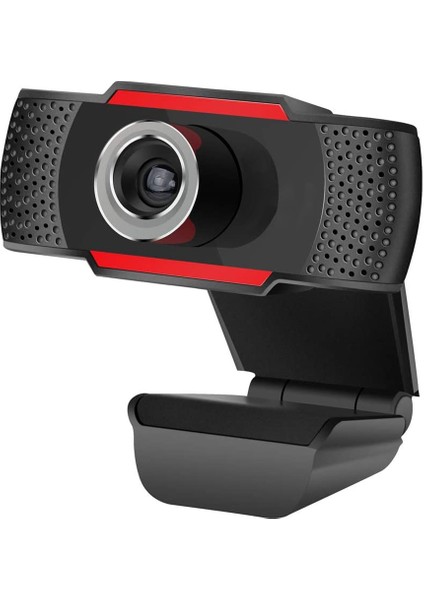 A480 480P Mikrofonlu USB Webcam -Siyah (Yurt Dışından)