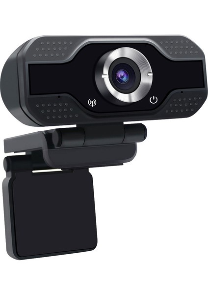 1080P Hd Dahili Mikrofonlu Güzelleştirici USB Webcam -Siyah (Yurt Dışından)