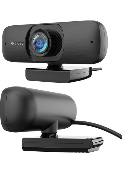 C60 1080 P Yüksek Çözünürlüklü Webcam (Kablo Uzunluğu 2.5m) -Siyah (Yurt Dışından)