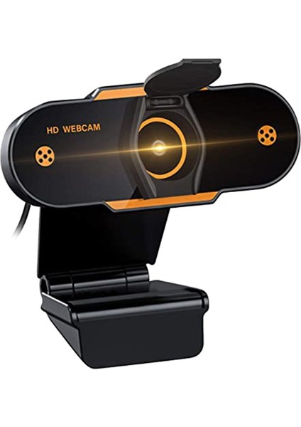 1080P Hd USB 2.0 Pc Masaüstü Kamera Webcam, Yapılandırma: Anti-Cik -Siyah (Yurt Dışından)