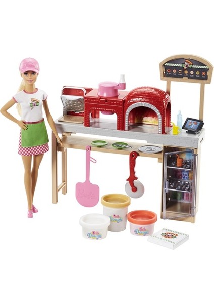 Barbie Pizza Yapıyor Oyun Seti - FHR09