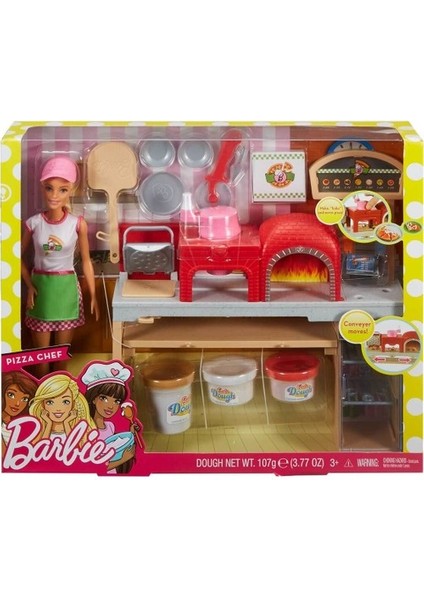 Barbie Pizza Yapıyor Oyun Seti - FHR09