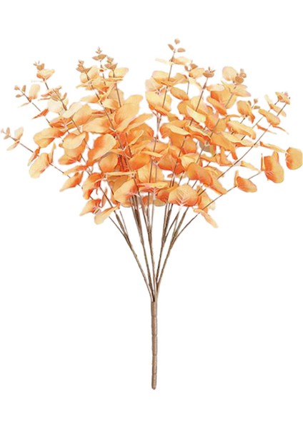 Avustralya Yerel Çiçek Sakız Bush Okaliptüs Yapay Sahte Kök Ev Dekor Kırmızı(Yurt Dışından)