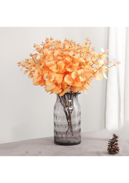 Avustralya Yerel Çiçek Sakız Bush Okaliptüs Yapay Sahte Kök Ev Dekor Kırmızı(Yurt Dışından) fiyatları