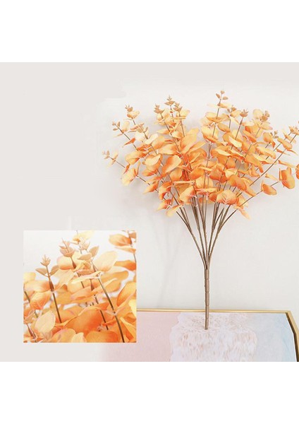 Avustralya Yerel Çiçek Sakız Bush Okaliptüs Yapay Sahte Kök Ev Dekor Kırmızı(Yurt Dışından) fırsatları