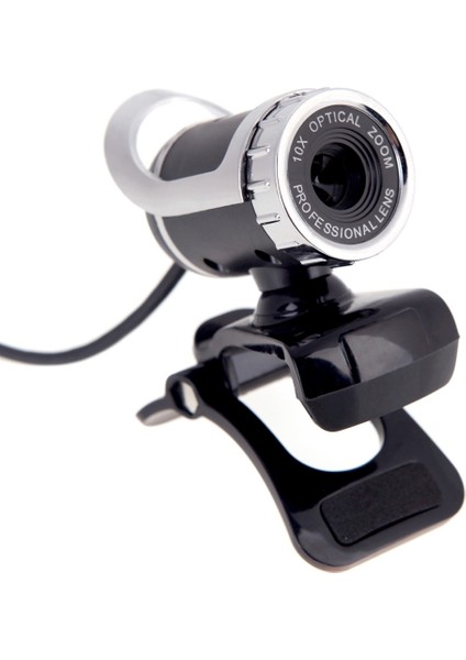A859 480 Piksel Hd 360 Derece Webcam -Siyah (Yurt Dışından)