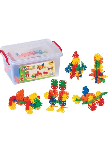 Fen Toys 03147 Dede Magic Puzzle 200 Parça  Çocuk Puzzle & Yapboz