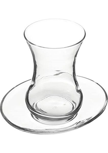 Demet 12'li Çay Seti Çay Bardağı