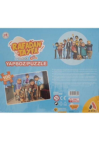Trt Rafadan Tayfa Puzzle 100'LÜ-2021 Puzzle