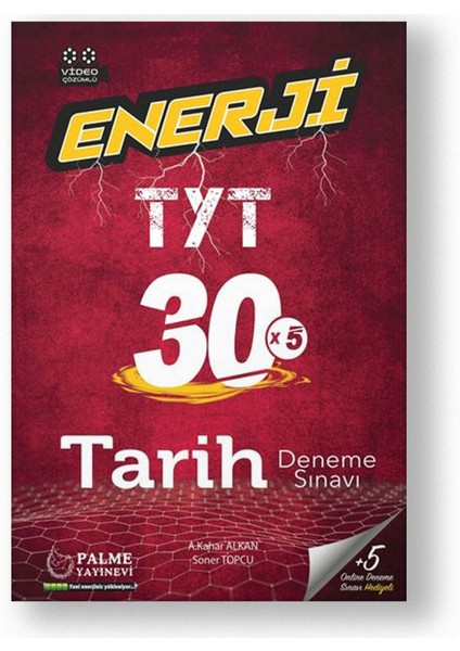 YKS TYT Enerji Tarih 30 Deneme Sınavı Video Çöz