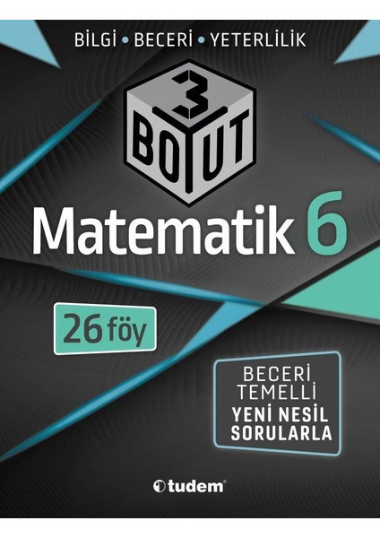 Tudem Yayınları 6 Matematik 3 Boyut 26 Föy
