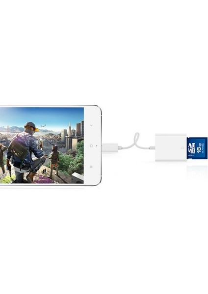 USB Type-C Sd Hafıza Kart Okuyucu - Kamera Kart Okuyucu