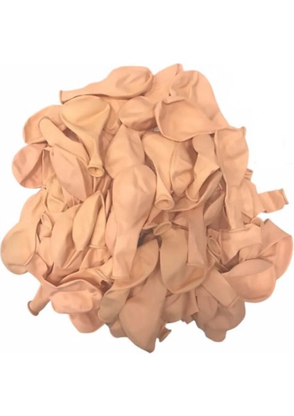 12 Inç Makaron Somon Balon 10 Adet