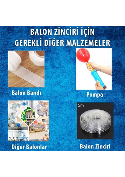 Patladı Gitti 12 Inç Metalik Kırmızı Balon 10 Adet