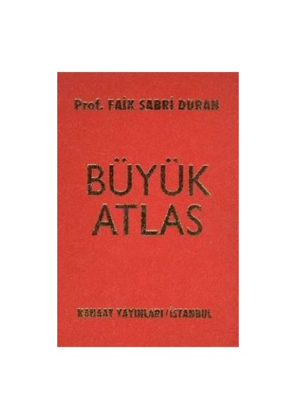 Büyük Atlas (Ciltli)