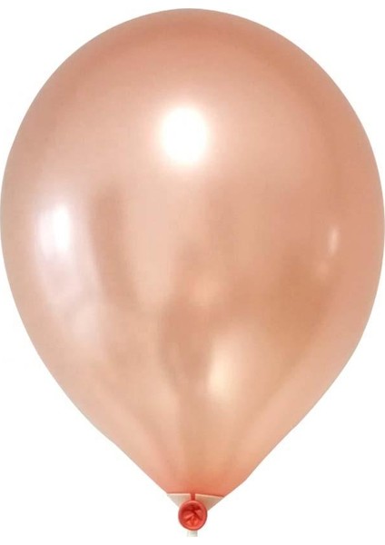 12 Inç Metalik Rose Gold Balon 10 Adet fiyatları