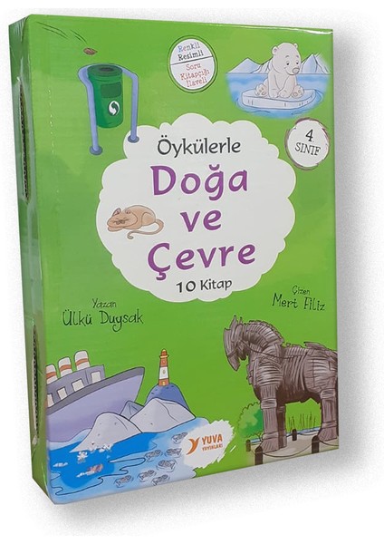 Yuva Yayınları Doğa ve Çevre Ser. 4 Sınıf 10 Kitap