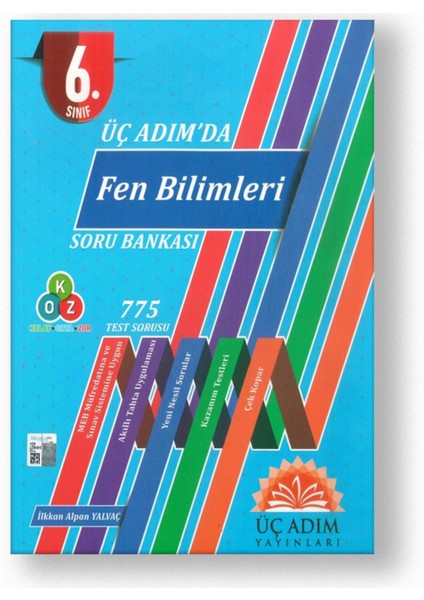 6.sınıf Üç Adım'da Fen Bilimleri Soru Bankası