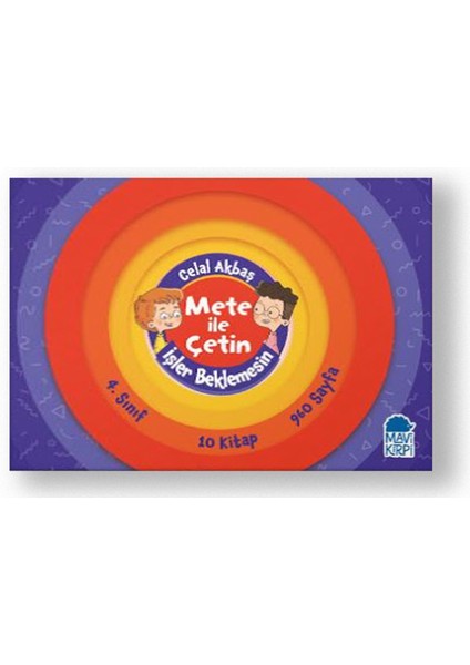 Mete Ile Çetin Işler Beklemesin ( 4.sınıf 10 Kitap Set )