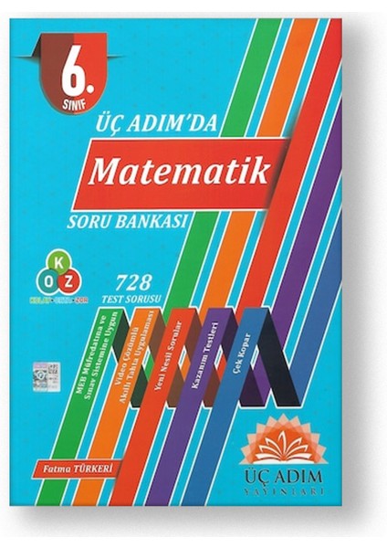 6.sınıf Üç Adım'da Matematik Soru Bankası