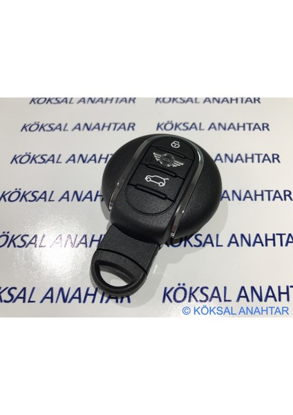 Mini Cooper, Clubman, Countryman 3 Tuşlu Smart Kumanda Kabı (F56-F54-F60) modelleri