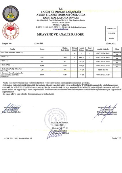 Köyceğiz Yöresel Naturel Birinci Zeytinyağı 3 Lt Teneke