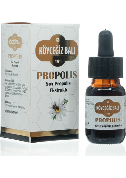 Köyceğiz Balı Alkol Bazlı Propolis 20 ML