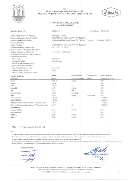 Köyceğiz Balı Çaltı Balı 250 G Cam Kavanoz