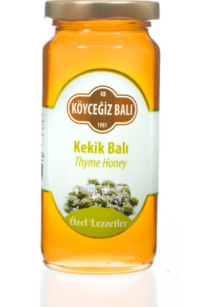 Kekik Balı 330 G Cam Kavanoz