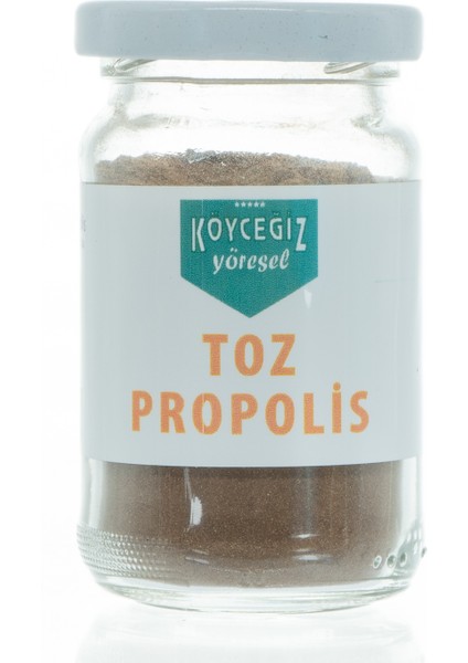 Köyceğiz Yöresel Toz Propolis 50 G Cam Kavanoz modelleri