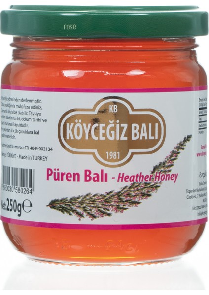 Püren Balı 250 G Cam Kavanoz modelleri