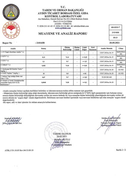 Naturel Sızma Zeytinyağı 1.5 Lt Cam Şişe