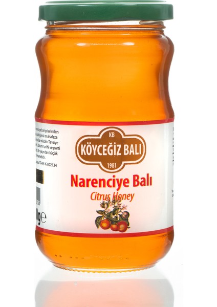 Narenciye Balı 450 G Cam Kavanoz