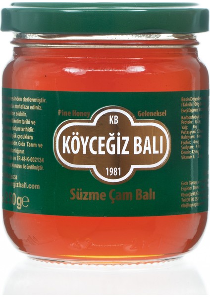 Köyceğiz Balı Çam Balı 250 G Cam Kavanoz