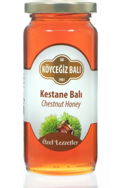 Kestane Balı 330 G Cam Kavanoz