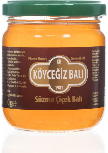 Köyceğiz Balı Çiçek Balı 250 G Cam Kavanoz