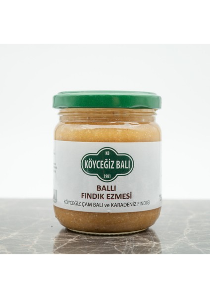 Köyceğiz Ballı Fındık Ezmesi 200 G Cam Kavanoz