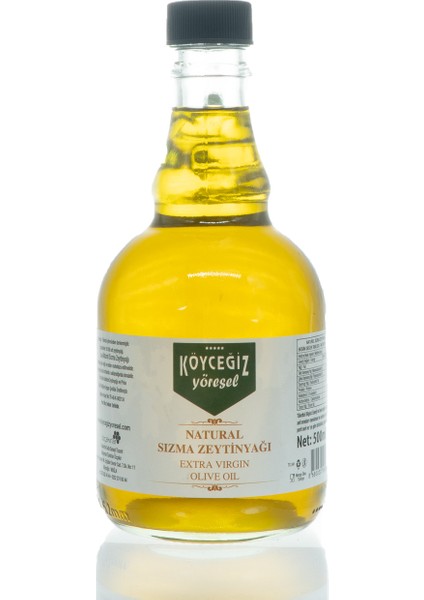 Naturel Sızma Zeytinyağı 500 ML Cam Şişe