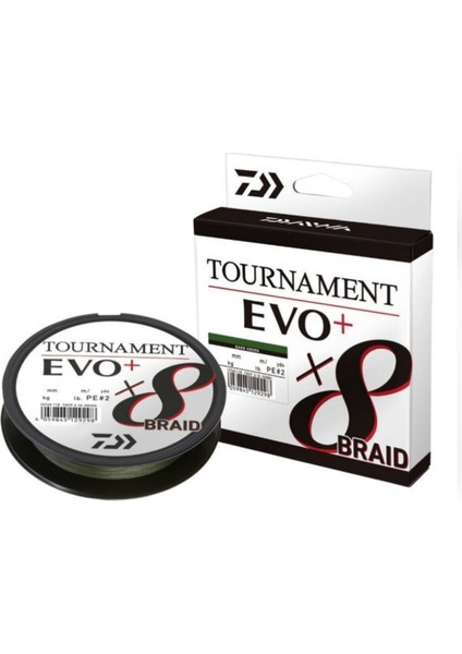 Tournament Evo+ 8b 270 mt 0,18 mm Dark Green Ip Misina