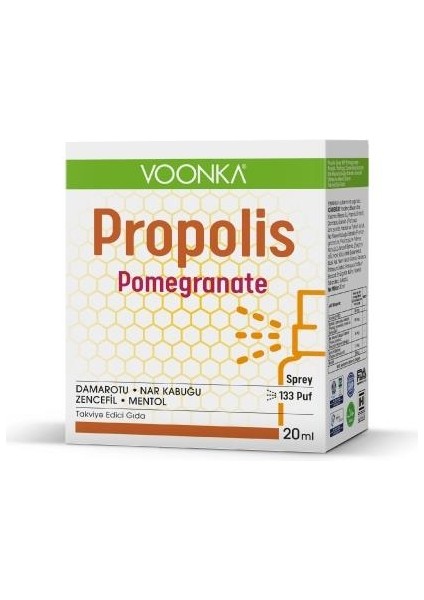 Propolis Pomegranate Sprey 20 ml