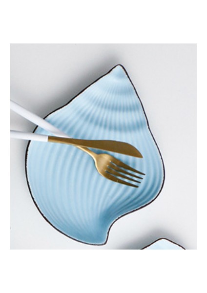 Okyanus Tarzı Seramik Plaka Sofra Kabuk Kase Mavi Porselen Yemekler Hayvan | Balık Dishbowl Mavi (Yurt Dışından) modelleri