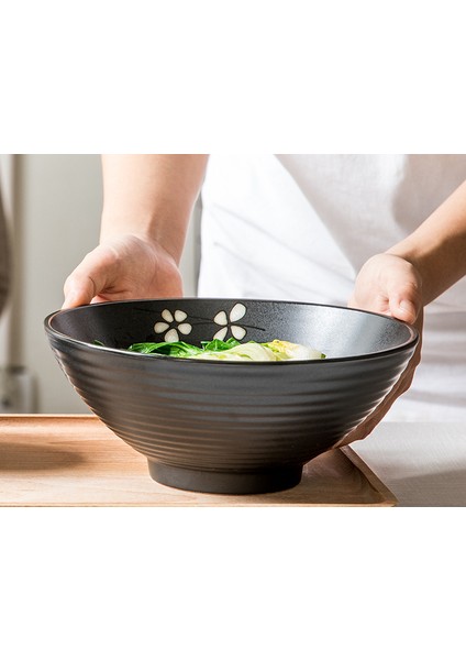 Seramik Ramen Kase Büyük Çorba Kase Ev Şapka Kase Salata Kase Avrupa Sofra Açık Kase | Kaseler (Yurt Dışından) fırsatları