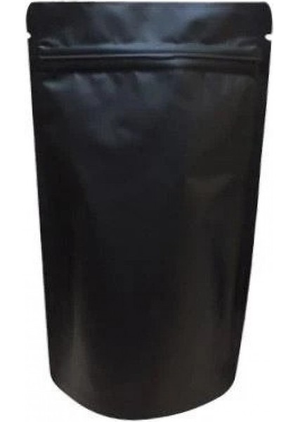 Mat Siyah Alüminyum Doypack (16X27) 50 Adet