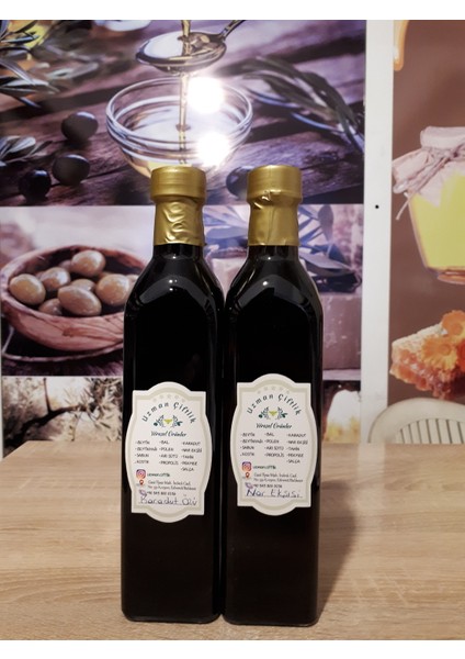 Karadut Özü 0,75 Lt - Nar Ekşisi 0,75 Lt
