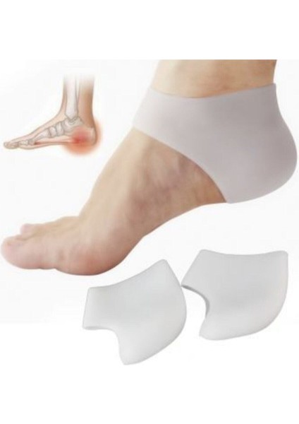 Silikon Topuk Çorabı (Çift) W 722