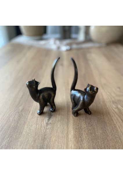 Iki Kedi Figürlü Yüzüklük fiyatları