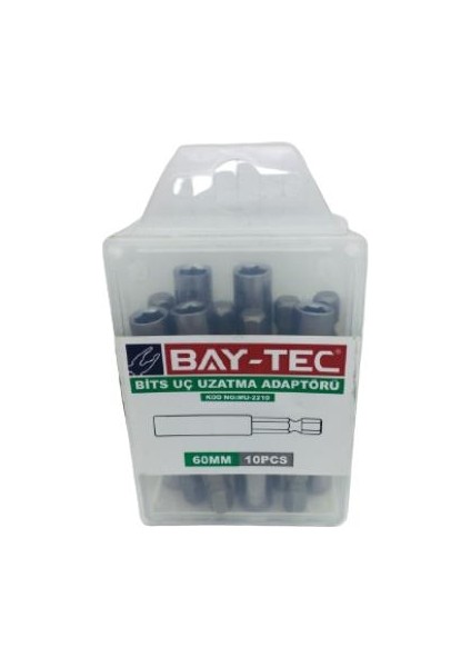 MU2210 Bits Uç Uzatma Adaptörü 10 Adet 60MM